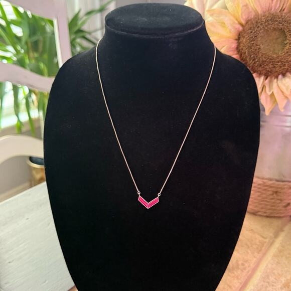 Silpada 925 Sterling Silver Chevron Pendant Necklace - Picture 9 of 10